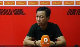 HLV Văn Sỹ Sơn tiết lộ điều hài lòng nhất sau trận hòa CAHN